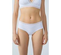 Shorty en coton biologique - Happily - 36 - White - Femme - Etam