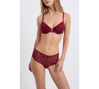 Shorty en dentelle irisée - Aura - 34 - Grenat - Femme - Etam