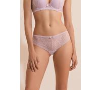 Shorty en dentelle - Panama - 38 - Mauve Pale - Femme - Etam