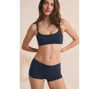 Shorty en microfibre - Pure Soft - S - Marine - Femme - Etam