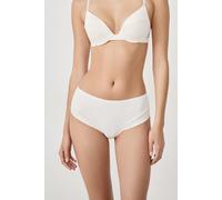 Shorty en microfibre satinée - Pure Eclat - S - Ecru - Femme - Etam