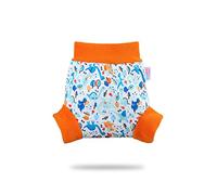 Shorty en PUL Petit Lulu | Culotte de Protection | Pull Up Couche | Couvre-Couche | Taille L | Réutilisable & Lavable | Étanche | Couches Lavables | Fabriqué en Europe (Prehistoric Times)