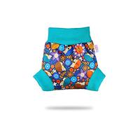 Shorty en PUL Petit Lulu | Culotte de Protection | Pull Up Couche | Couvre-Couche | Taille XL | Réutilisable & Lavable | Étanche | Couches Lavables | Fabriqué en Europe (Hedgies)