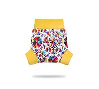 Shorty en PUL Petit Lulu | Culotte de Protection | Pull Up Couche | Couvre-Couche | Taille XL | Réutilisable & Lavable | Étanche | Couches Lavables | Fabriqué en Europe (Folklore)