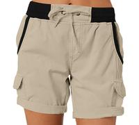 Shorty Femme Coton Vetement Sport Jupe Short Cycliste Bermuda Ete Culotte Ensemble Jogging Stylé Yoga Grande Taille De Sudation Haute Running Panty Anti Frottement Noir Gainant Été Trail