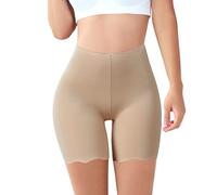 Shorty Femme sous Jupe Douce Anti Frottement Cuisse Legging Court sans Couture Boxer Short Sécurité