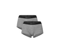 super.natural - Women's Tundra 175 Hipster 2 Pack - Sous-vêtement - XS - cashmere grey melange / cashmere grey melange