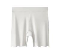 Shorty Gainant Taille Haute sans Coutures en Soie glacée, Respirant et Confortable Grande Taille, pour Une Ligne Lisse et Un Bien-être Absolu
