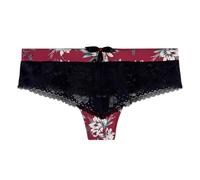 Shorty string femme Pomm'Poire Pivoine Rouge 38/40