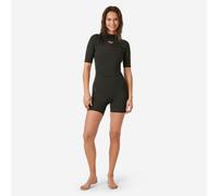 Shorty surf manches courtes néoprène 2mm Femme - Roxy Prologue noir