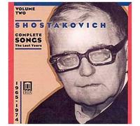 Shostakovich Complete Songs, Vol. 2