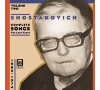 Shostakovich - Complete Songs, Vol 2 by Dmitri Shostakovich (2002-02-05)