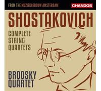 Shostakovich: Complete String Quartets by BRODSKY QUARTET [Audio CD] NEUF