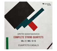 Shostakovich: Complete String Quartets, Vol 3, Nos 13-15 - Cd Album