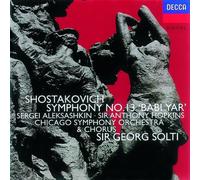 Shostakovich, D. - Chostakovitch : Symphonie n° 13 "Babi Yar"