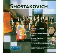 Shostakovich, D. - Concerto N°1 pour Piano, Orchestre A Cordes Et Trompette en Do Mineur. [Import]