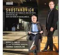 6 romances sur des textes de poètes anglais - Balade ecossaise Dmitri Chostakovitch (Compositeur), Finley (Interprète), Sanderling (Interprète) https://www.fnac.com/a6910072/Dimitri-Chostakovitch-6-romances-sur-des-textes-de-poetes-anglais-Balade-ecossaise-CD-album?oref=73b0a3b4-af8d-606b-32b3-e100f2854403