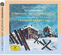 Symphonies n° 1 et 7 Dmitri Chostakovitch (Compositeur), Leonard Bernstein (Chef d'orchestre)