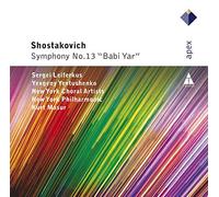 Kurt Masur – Shostakovich – Symphonie n°13 « Baby Yar » – CD – Import