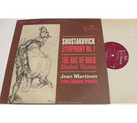 Shostakovich / London Symphony / Martinon - Symphony No. 1 / the Age of Gold - Ballet Suite