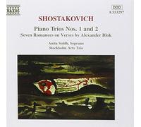 Shostakovich: Piano Trios Nos. 1 & 2; Seven Romances on Verses by Alexander Blok by Stockholm Arts Trio (1997-03-07)