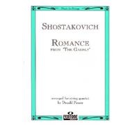 Shostakovich: Romance from the Gadfly Op.97 (String Quartet) Score & Parts