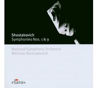 Shostakovich Rostrop - Elatus: Sinfonie Nn. 1&9 [Import]