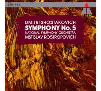 Shostakovich, Rostropovich, Nat'l Sym Orchestra - Symphony 5 by Shostakovich, Rostropovich, Nat'l Sym Orchestra (1995-11-07)