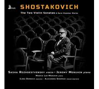 Shostakovich / Rozhd - Violin Sonata Op.134 - Unfinished Violin Sonata [New CD]