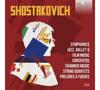 Shostakovich: Symphonies/Jazz, Ballet & Film Music/Concertos/... [CD] NEUF