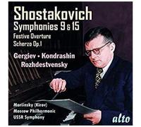 Shostakovich: Symphonies Nos.9 & 15 & More [Cd]