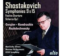 Shostakovich: Symphonies Nos.9 & 15 & More [Cd]