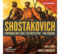 Shostakovich : Symphonies Numéros 1-3 Two Scherzos CD