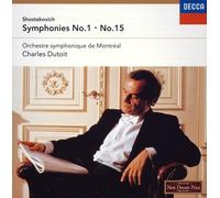 Shostakovich: Symphony No. 1 & 15 [Import]