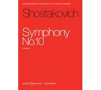 Shostakovich: Symphony No. 10 Op. 93 for Orchestra Study Score
