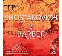 Barber / Pittsburgh Symphony Orch / Honeck - Symphony 5 / Adagio [New SACD] Hybr