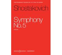 Shostakovich: Symphony No. 5 Op. 47 D Minor, Revised Large Edition Study Score