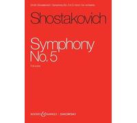 Shostakovich: Symphony No. 5 Op. 47 D Minor, Revised Large Edition Study Score