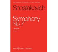 Shostakovich: Symphony No. 7 Op. 60 For Orchestra Study Score