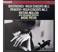 Shostakovich;Violin concerto No. 1 & Prokofiev; Violin concerto no.2 by Dmitry Shostakovich (1989-06-30)