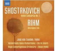 Shostakovich: Violin Concerto No. 1; Rihm: Gesungene Zeit by Jaap van Zweden (2013-10-29)