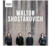 Shostakovich / Walton / Albion Quartet - String Quartet In A Minor Shostakovich: String Quartet No.3 In F Major [Compact Discs]
