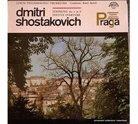 Shostakovitch - Symphony No.1, Festive Overture. Czech PO / Ancerl. VINYL LP.