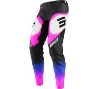 Shot Aerolite Astral Pantalons de motocross, bleu-pourpre, taille 28 pour homme