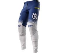 Shot Aerolite Husqvarna Limited Edition Pantalon de motocross, bleu/blanc, Taille 32