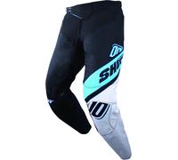 Shot Aerolite Husqvarna Pantalon de motocross, noir/bleu, Taille 30