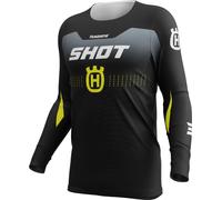 SHOT AEROLITE HVA 26 Jersey schwarz-grau 3XL