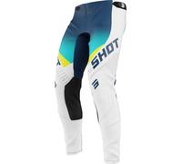Shot Aerolite HVA Pantalons de motocross, bleu, taille 42 pour homme