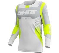 Shot Aerolite Sprint Long Sleeve Jersey Gris L Homme
