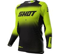 Shot Ultima Long Sleeve Jersey Jaune,Noir 2XL Homme
